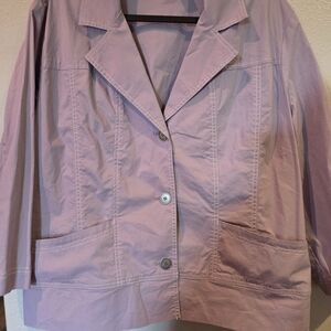 Chico's Light Purple Blazer Size 3